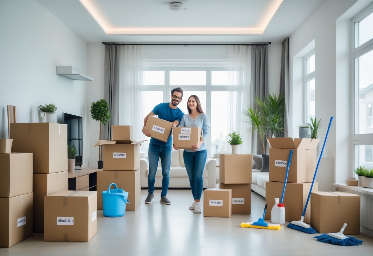 Flytt och städning - en smart kombination för enklare vardag